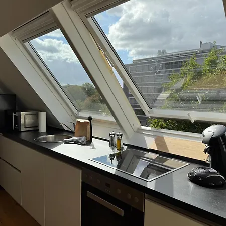 Nooqa - Living Collection - Parkplatz, Smart Tv, Kueche, Voll Ausgestattet * Duisbourg