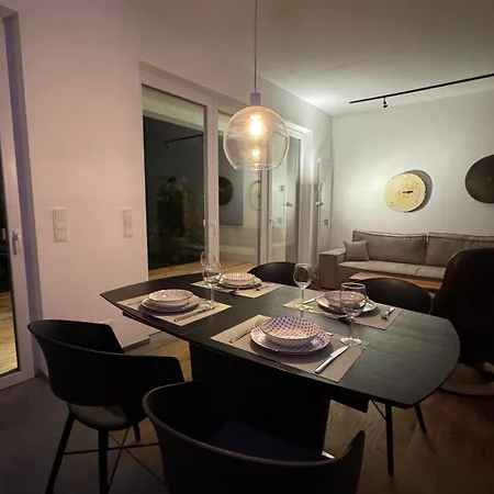 Appartement Nooqa - Living Collection - Parkplatz, Smart Tv, Kueche, Voll Ausgestattet