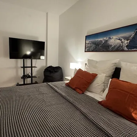 Nooqa - Living Collection - Parkplatz, Smart Tv, Kueche, Voll Ausgestattet Duisbourg