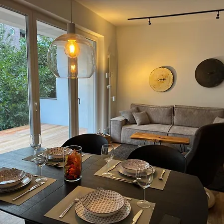 Appartement Nooqa - Living Collection - Parkplatz, Smart Tv, Kueche, Voll Ausgestattet