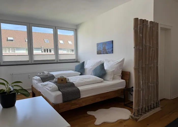 Appartement Nooqa - Living Collection - Parkplatz, Smart Tv, Kueche, Voll Ausgestattet *