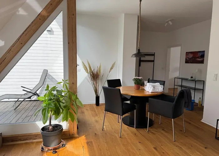 Appartement Nooqa - Living Collection - Parkplatz, Smart Tv, Kueche, Voll Ausgestattet *