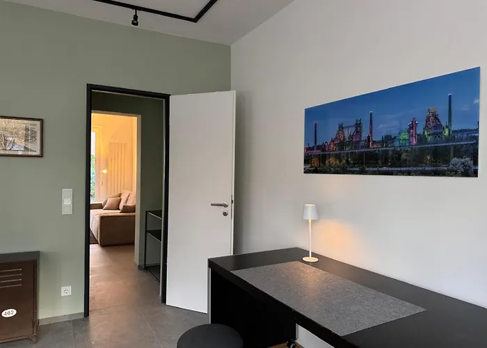 Appartement Nooqa - Living Collection - Parkplatz, Smart Tv, Kueche, Voll Ausgestattet
